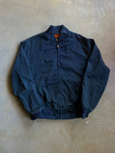 Y2K Navy Cintas Work Jacket Sz L