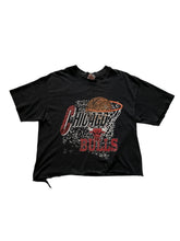 VTG Thrashed Chicago Bulls Tee Sz M