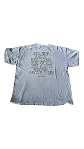 VTG Thrashed No Fear Blue Tee Sz XL