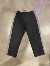Y2K Nike Pinstripe Two Tone Black Track Pants Sz XL