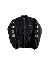 Y2K Harley Davidson Patch Bomber Jacket Sz L