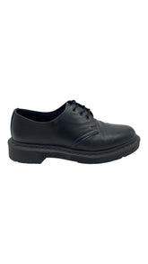 Dr. Martens Black 1461 Mono Smooth Leather Oxfords Sz 7W/5.5Y