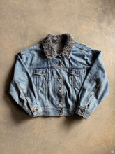 VTG Karen Kane Blue Jean Denim Jacket Sz M/L