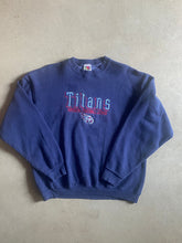 VTG Tennessee Titans NFL Double Embroidered Sweatshirt Sz L