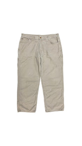Y2K Carhartt Tan Fire Resistance Work Pants Sz 40x32