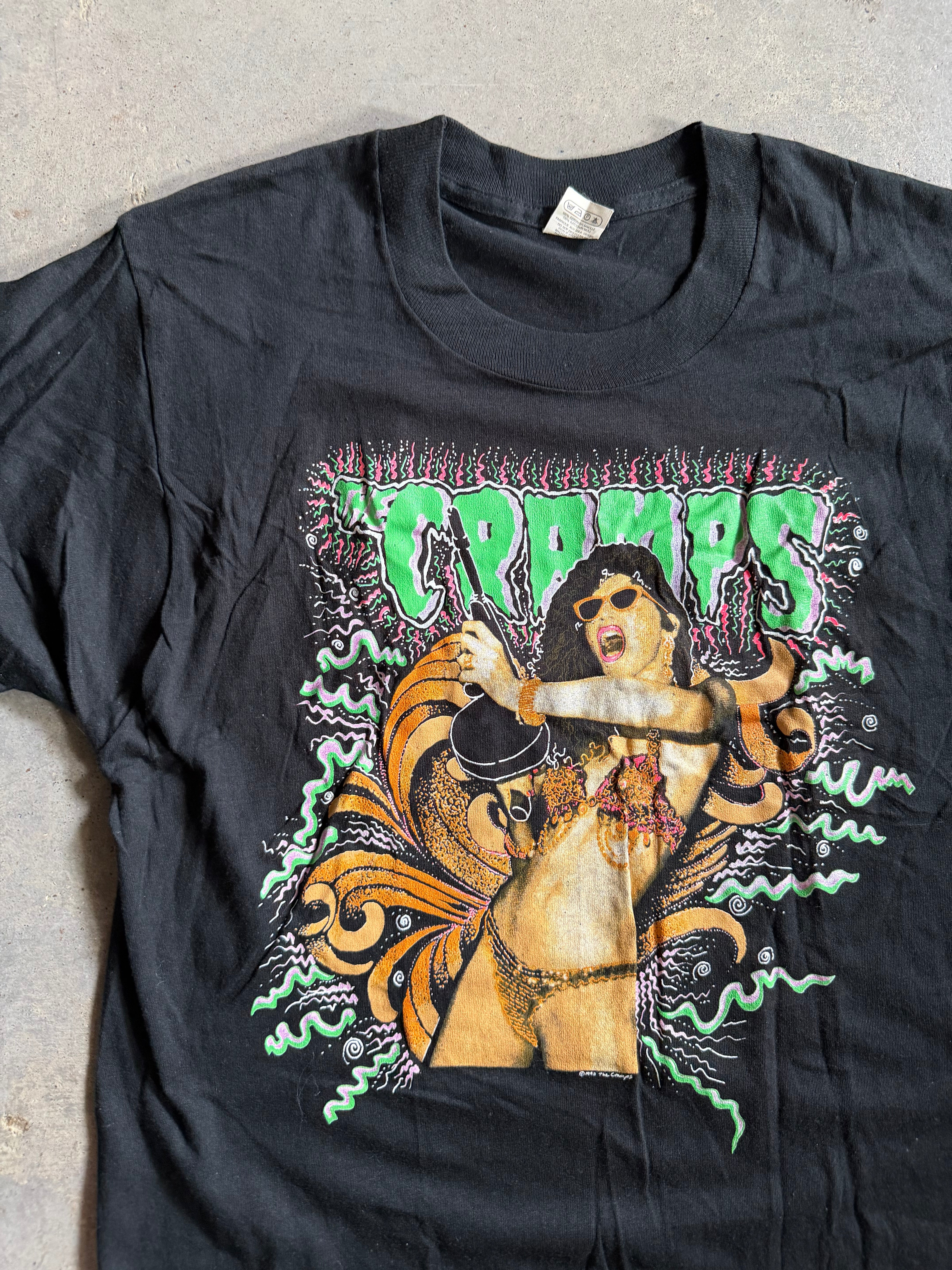 VTG The Cramps 1990 Tour Tee Sz M