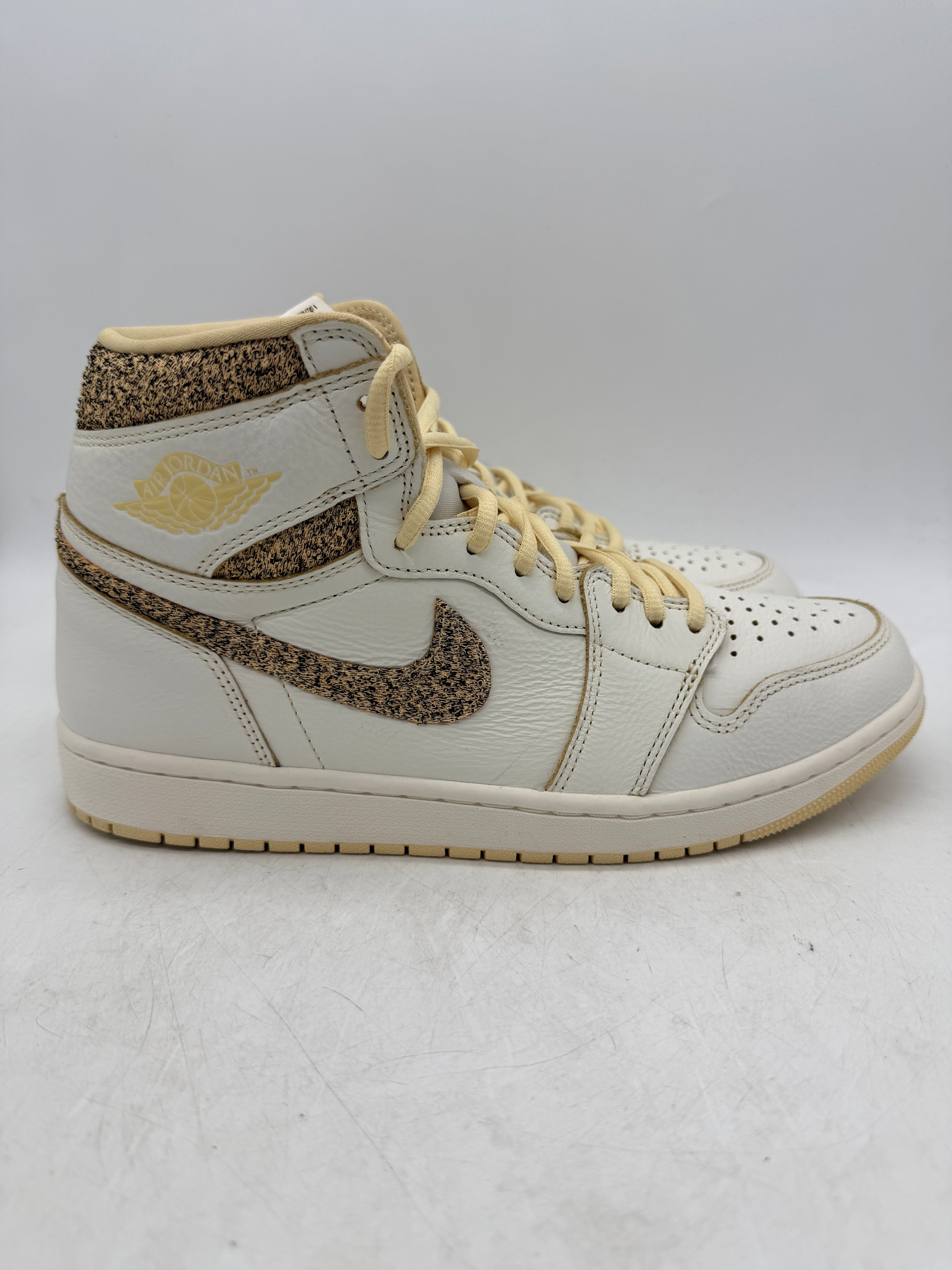 Preowned 2023 Air Jordan 1 Retro High OG Craft 'Vibrations of Naija' Sz 10.5M/12W FD8631-100