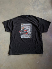Y2K Harley Davidson Joker Wild Card Tee Sz XL