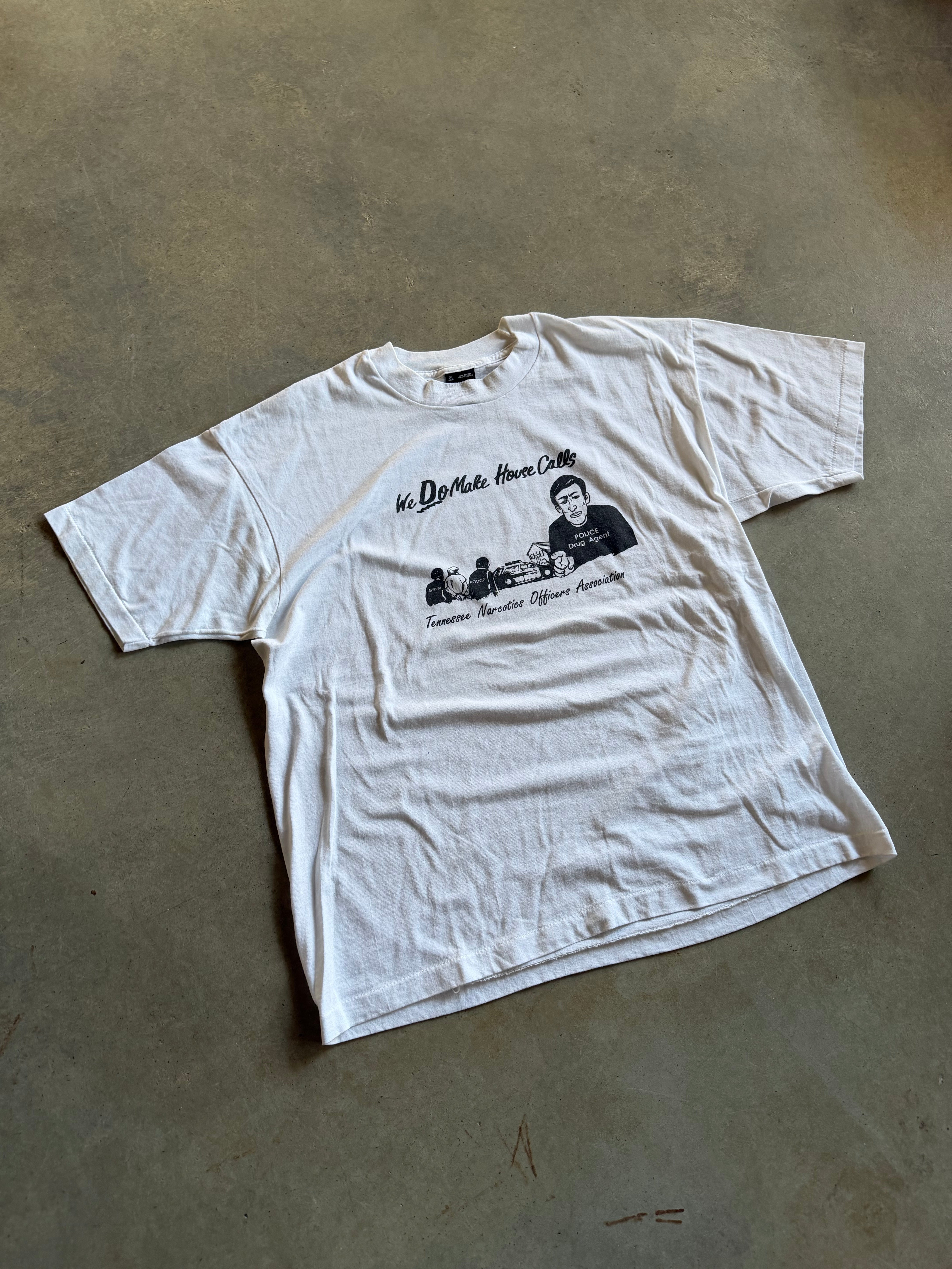 VTG TNOA We Do Make House Calls Tee Sz XL