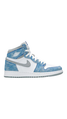 Jordan 1 Retro High Hyper Royal Smoke Grey (GS) Sz  7Y/8.5W