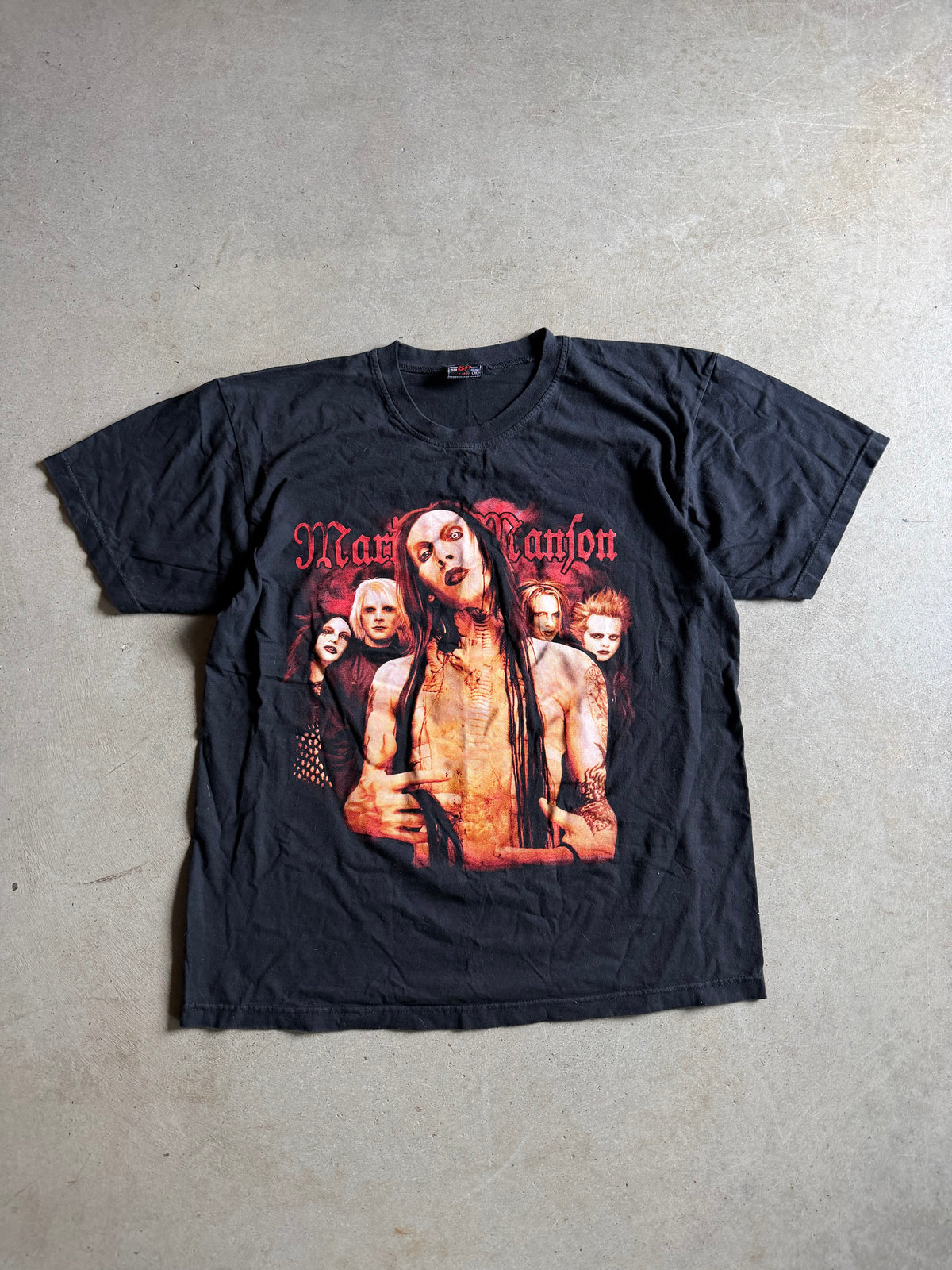 Y2K Marilyn Manson Band Tee Sz XL