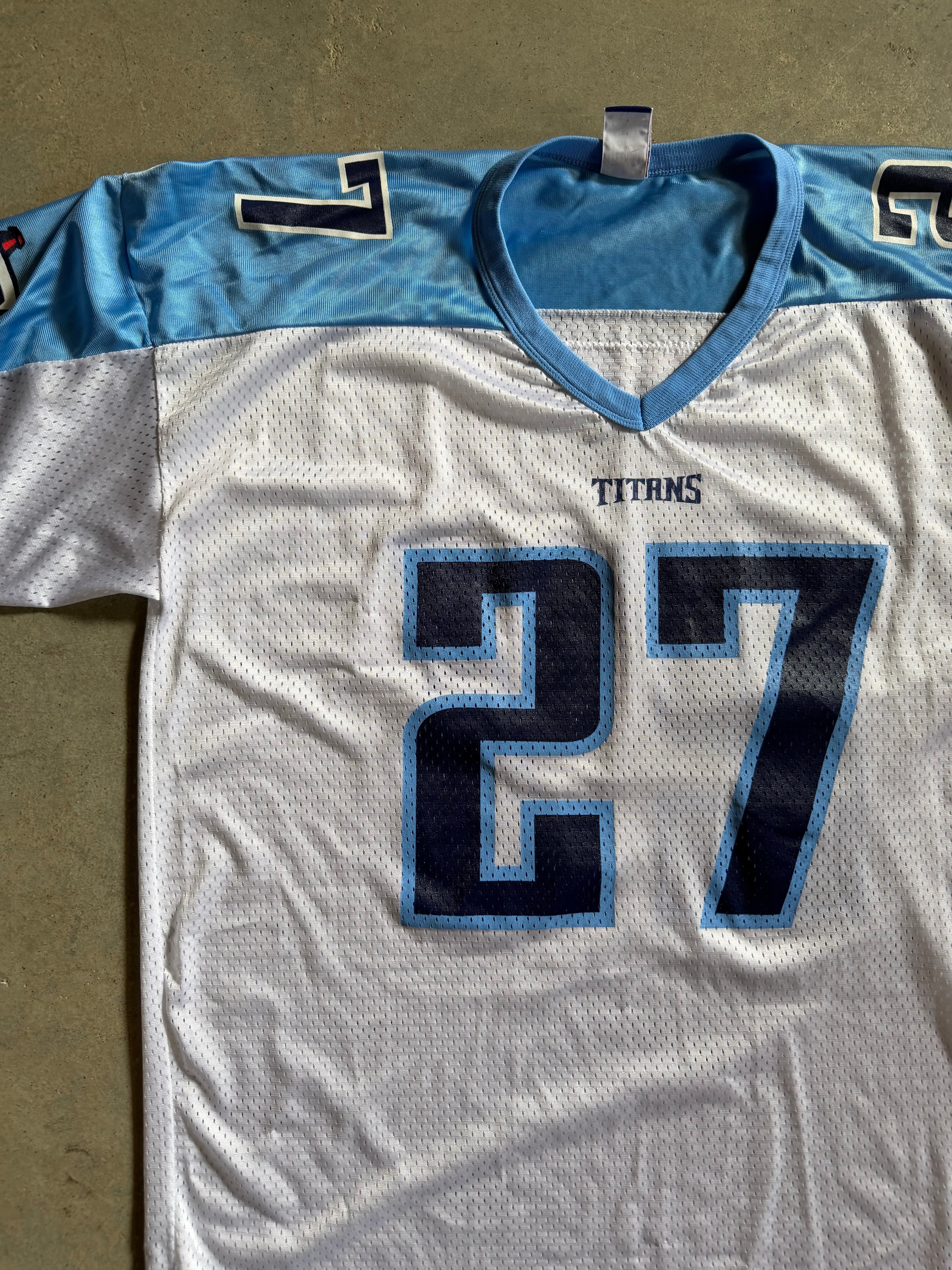 VTG Tennessee Titans Eddie George Champion Jersey Sz L