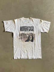 VTG Thrashed Andrew Cash Boomtown Concert Tee Sz Med