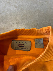 VTG Tennessee Vols Checkered Logo Sweatshirt Sz L