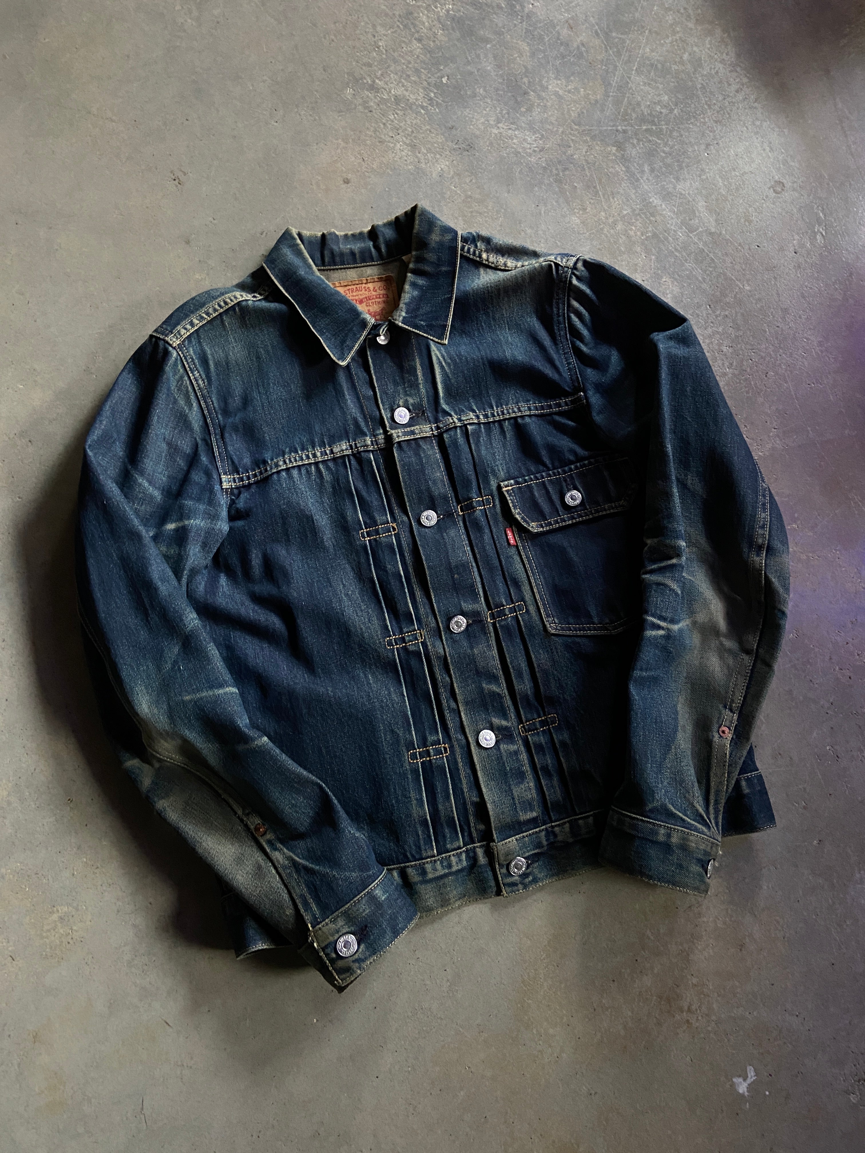 Y2K Levis Type 1 Denim Jacket Sz M