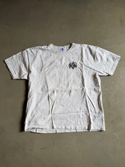 Warren Lotas Big Logo Cream Tee Sz 2XL