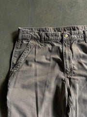 Y2K Carhartt Grey/Brown Carpenter Pants Sz 36x32