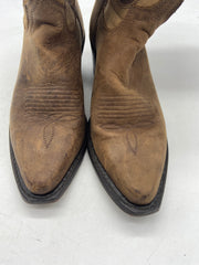 Soft Leather Paneled Cowboy Boots Sz 6.5M/8W