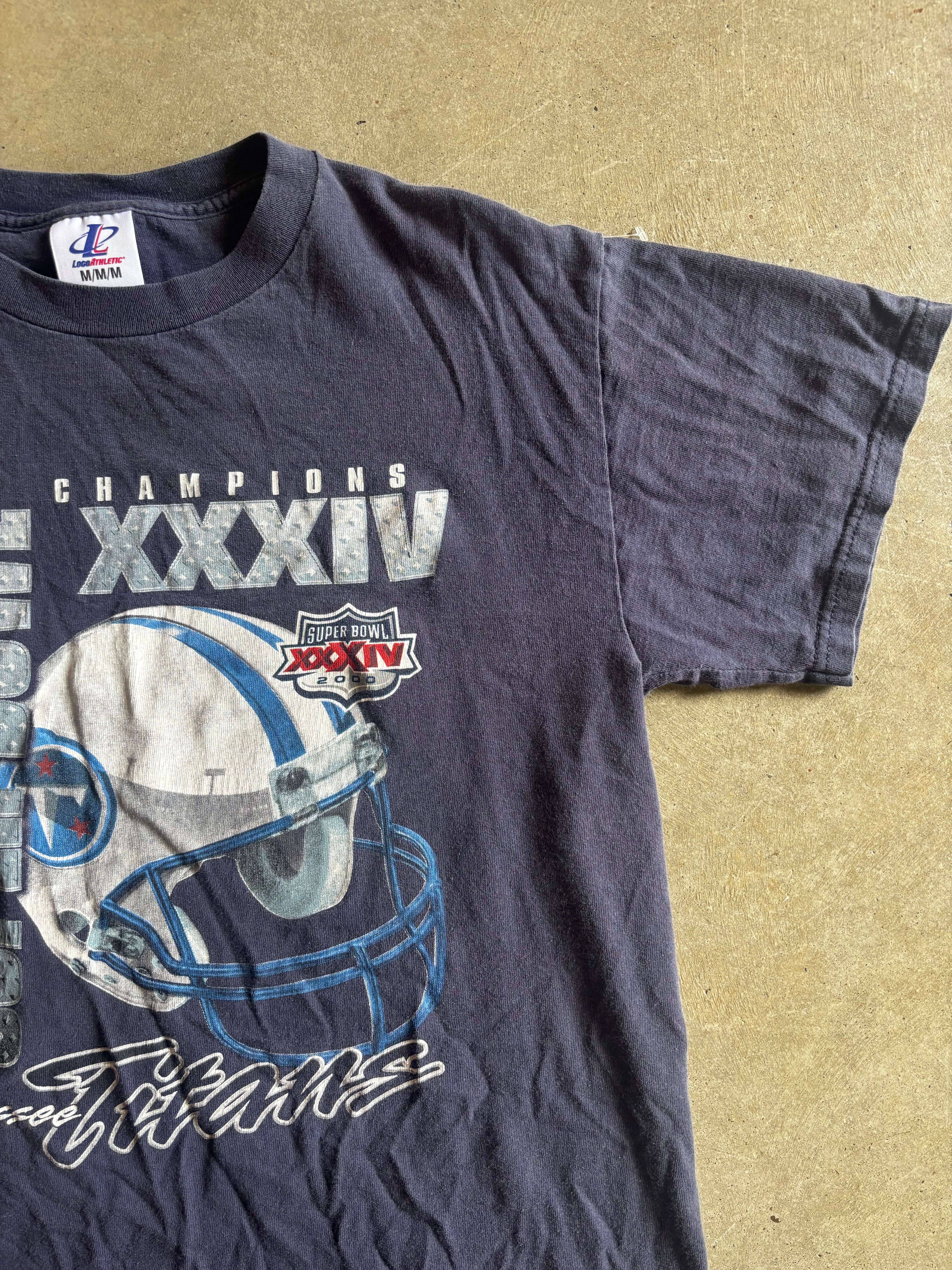 VTG Tennessee Titans AFC Champions Tee Sz M