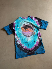 VTG The Radiators Total Evaporation Fish Tye-Dye Tee Sz L