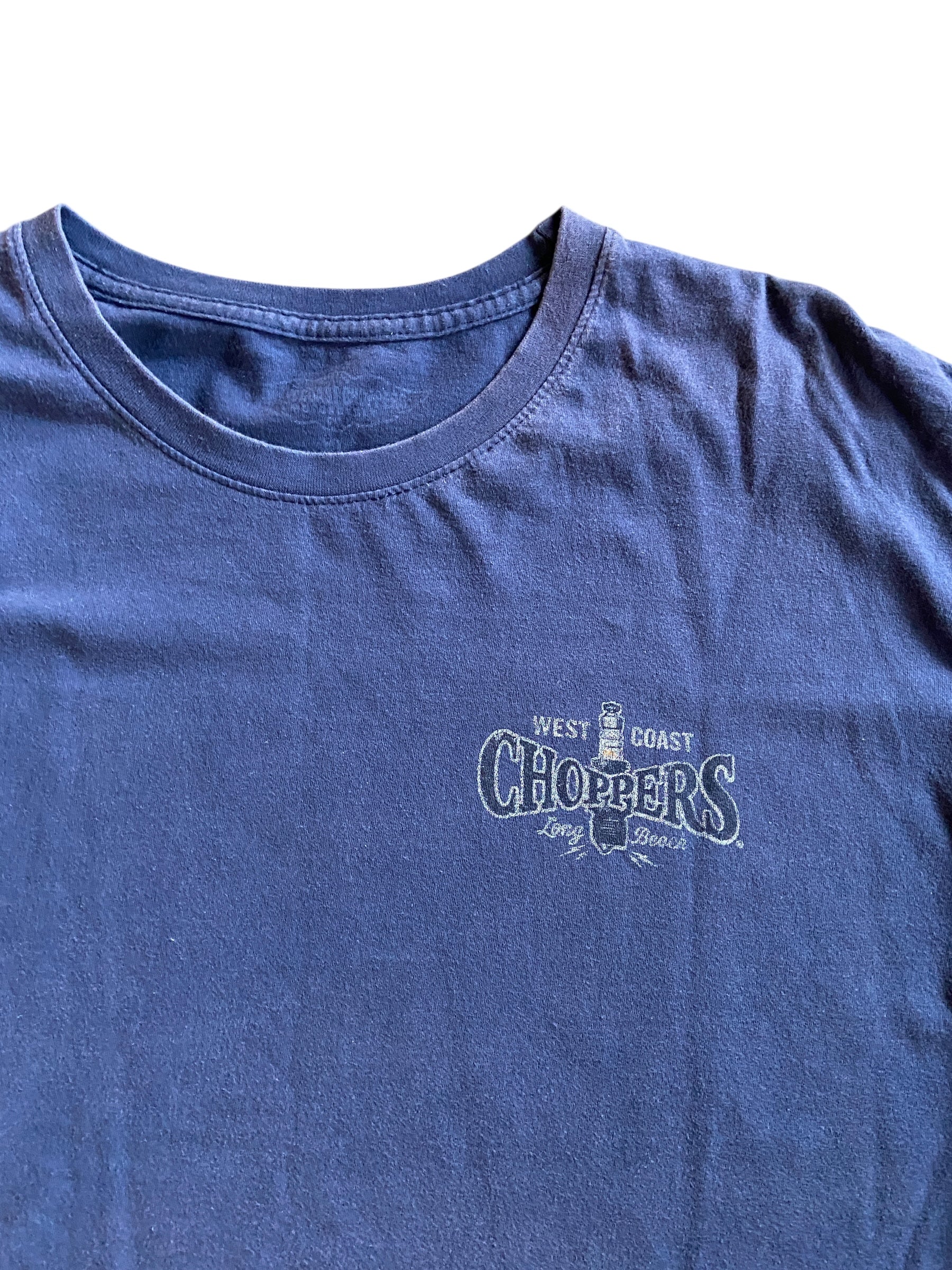 West Coast Choppers Cropped Tee Sz XL