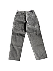 Y2K Fubu Gray Baggy Denim Jeans Sz 36x34