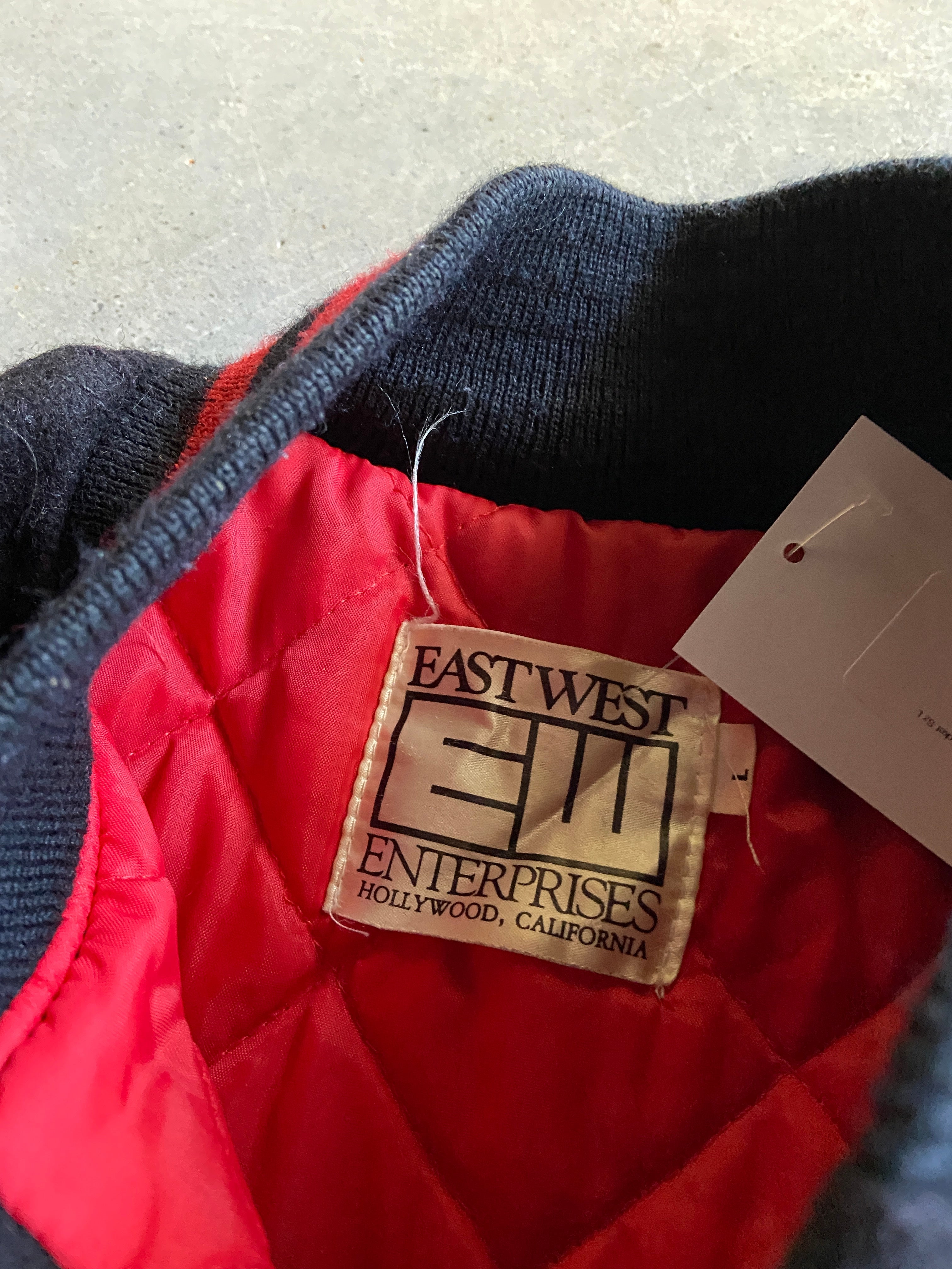 VTG Simpsons Cast and Crew Varsity Jacket Sz L