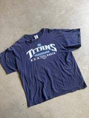 VTG Tennessee Titans AFC South Navy Tee Sz L/XL