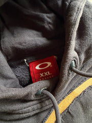 Y2K Oakley Brown O Hoodie Sz 2XL