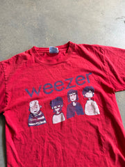 VTG Weezer Animated Tee Sz M