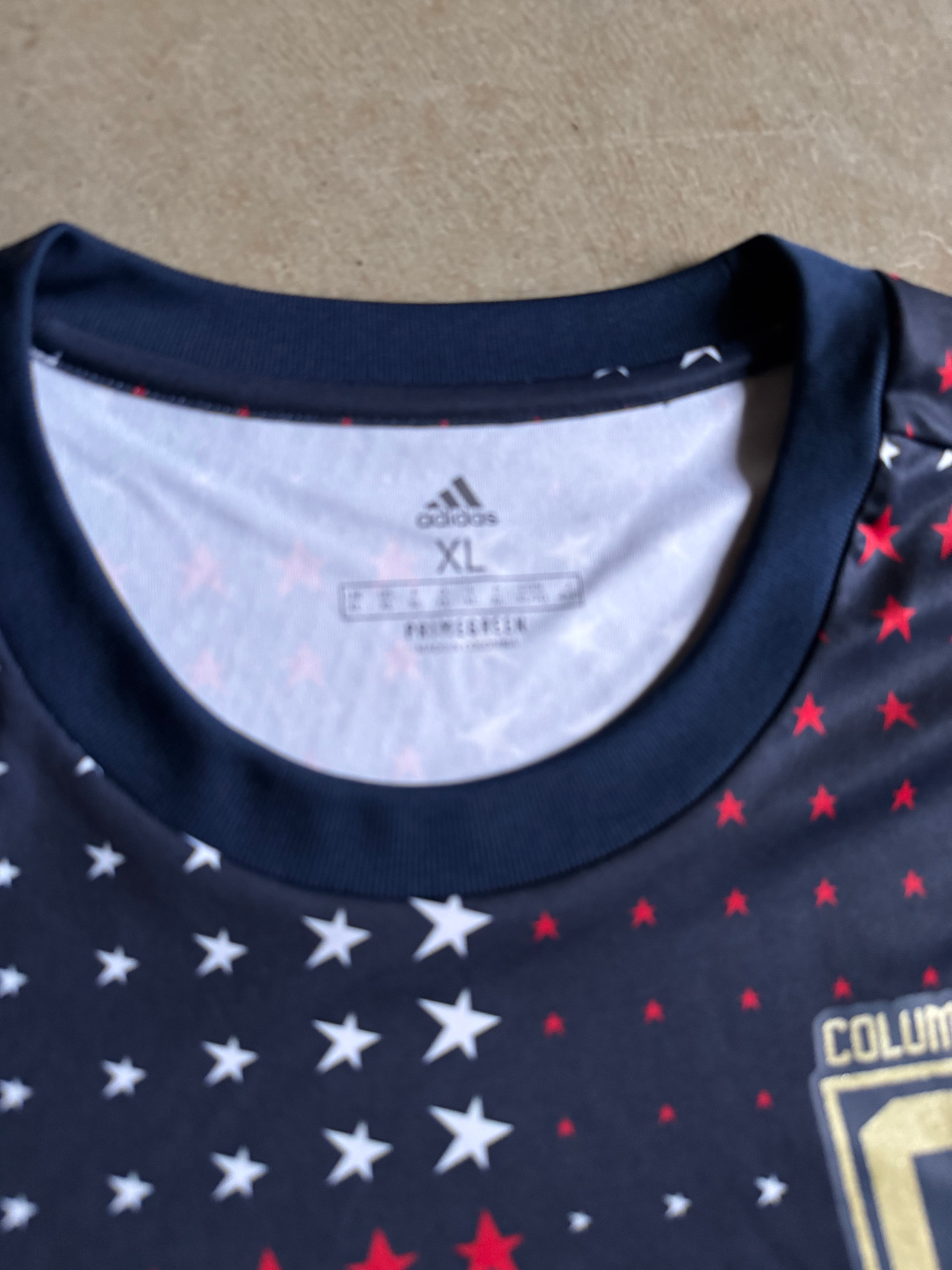 Columbus Crew Nationwide Adidas Soccer Jersey Sz XL