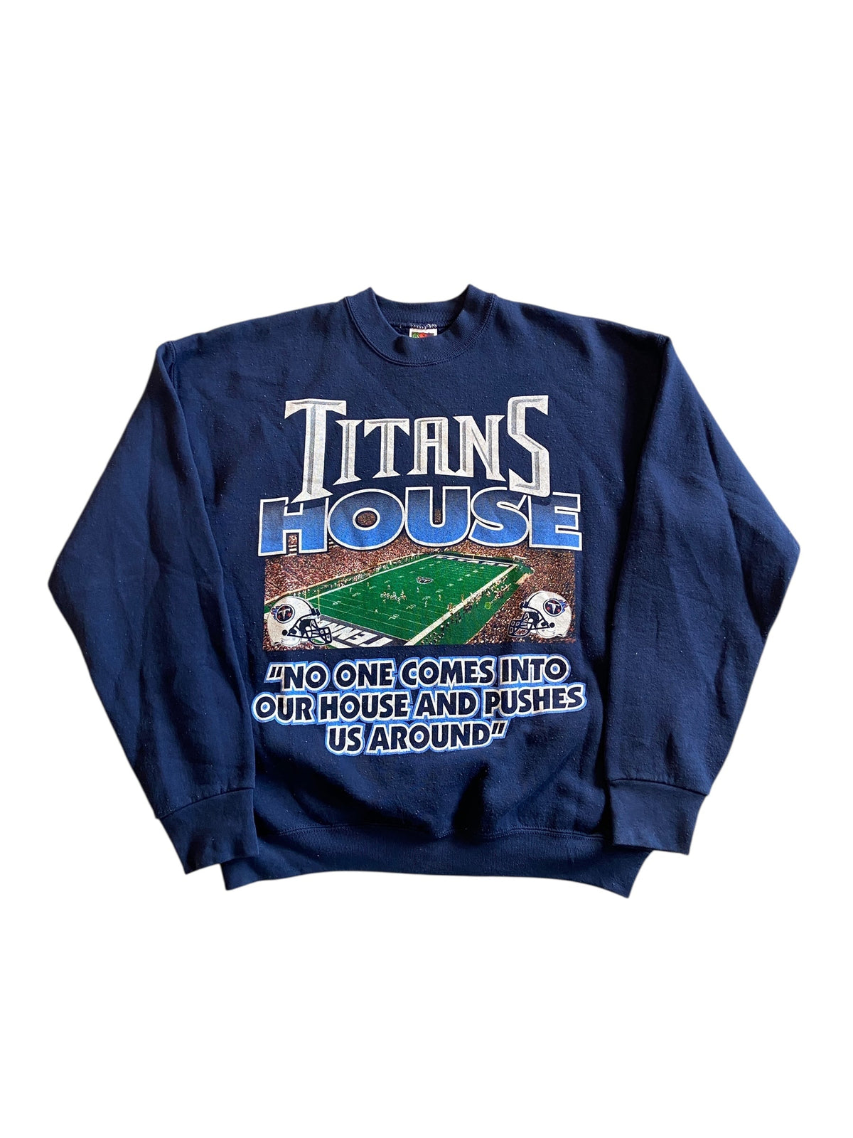 VTG Tennessee Titans "Our House" Sweater Sz L