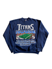 VTG Tennessee Titans "Our House" Sweater Sz L
