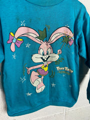 VTG Tiny Toon Adventures Kids Sweater Sz Youth Small