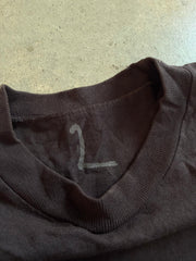Yeezy Shirt Mens 2 Black Number 1 Logo Cut Off Sleevless Tee Crewneck Sz L