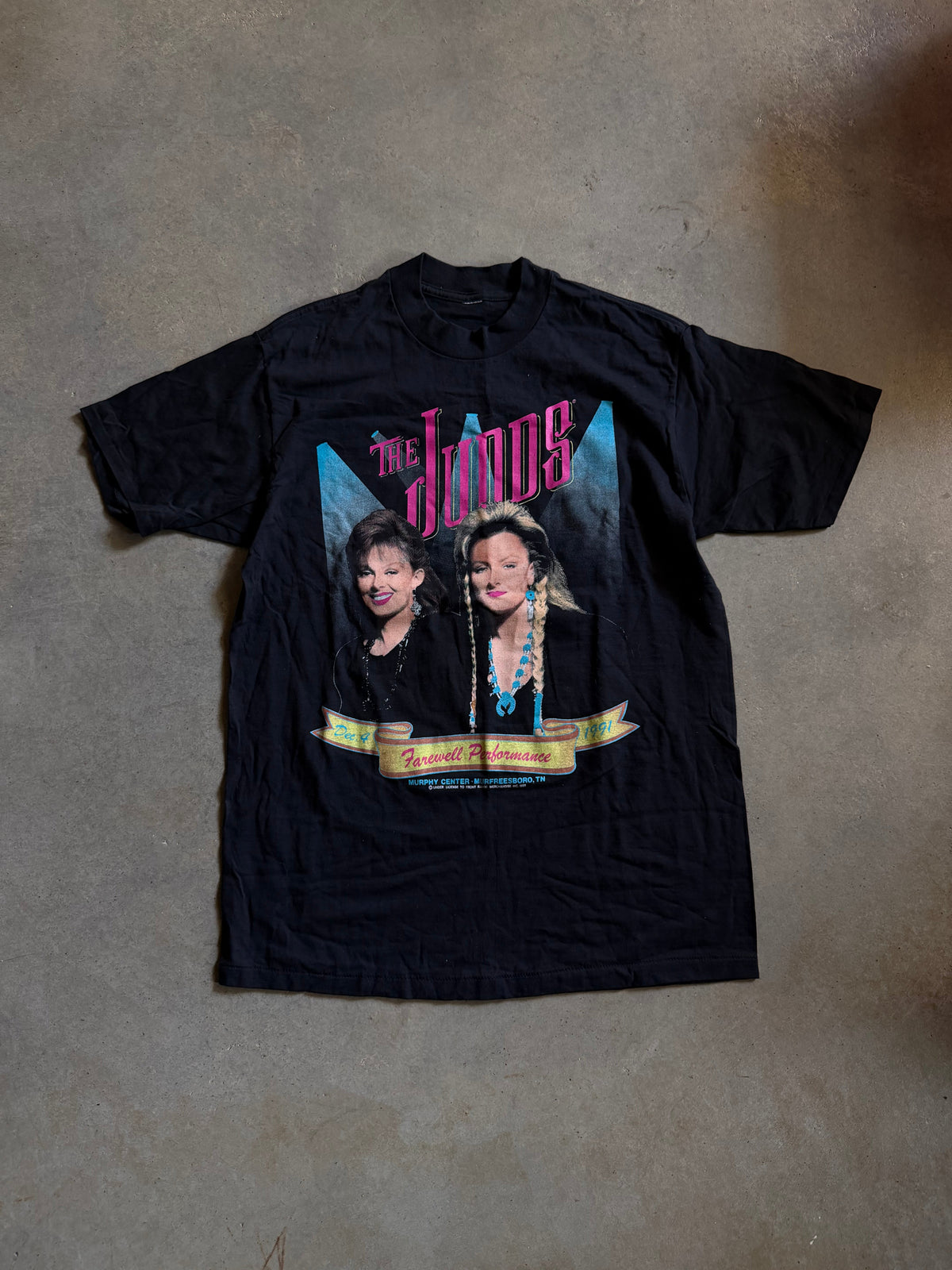 VTG The Judds Farewell Show Tee Sz L