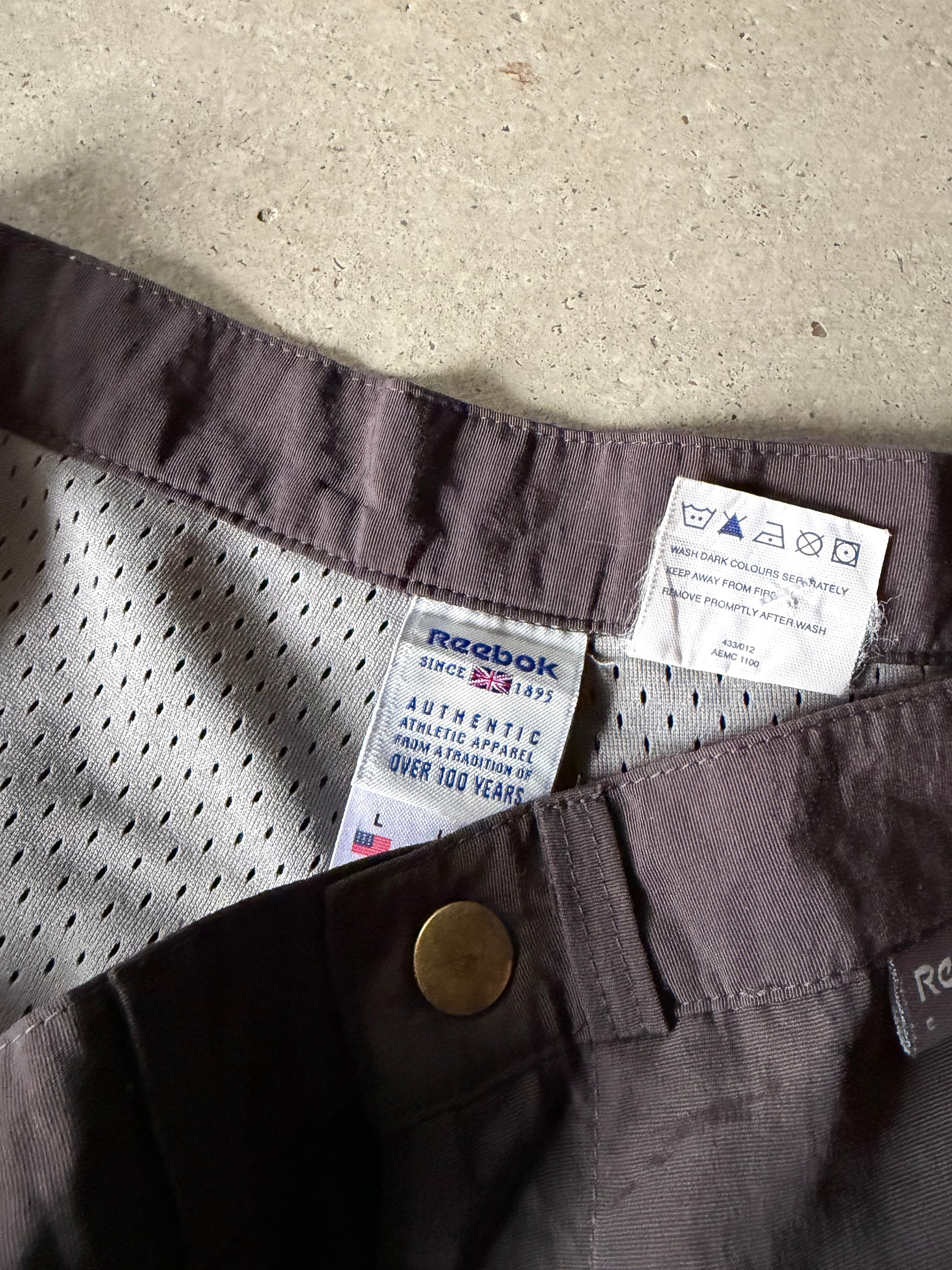 Reebok UK Gray Track Pants Sz L
