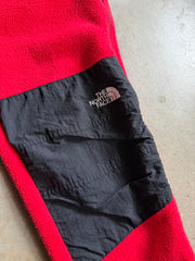 VTG The North Face Red Fleece Pants Sz L