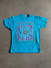 VTG 80s Hank Williams Jr. Local Crew Tee Sz L