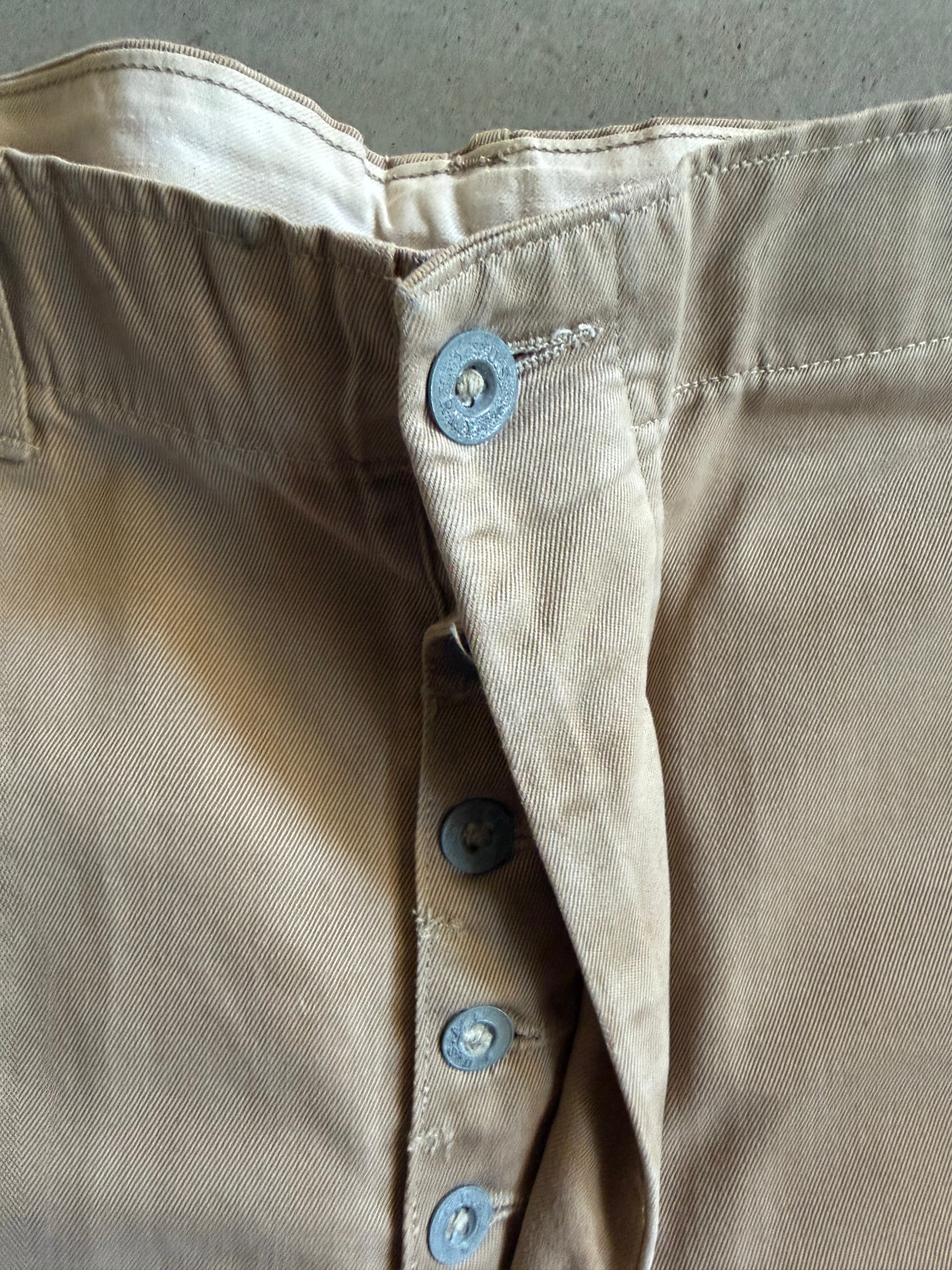 VTG US Army Khaki Pants Sz 40x30