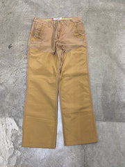Y2K Mountain Khakis Double Knee Hiking Pants Sz 35x32
