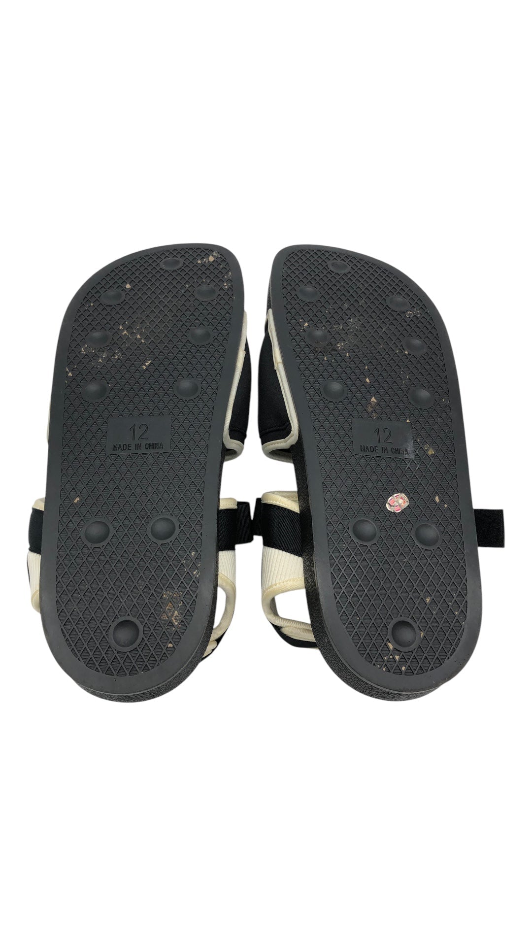 Preowned adidas Adilette 2.0 Pharrell Core Black Sz 12M/13.5W