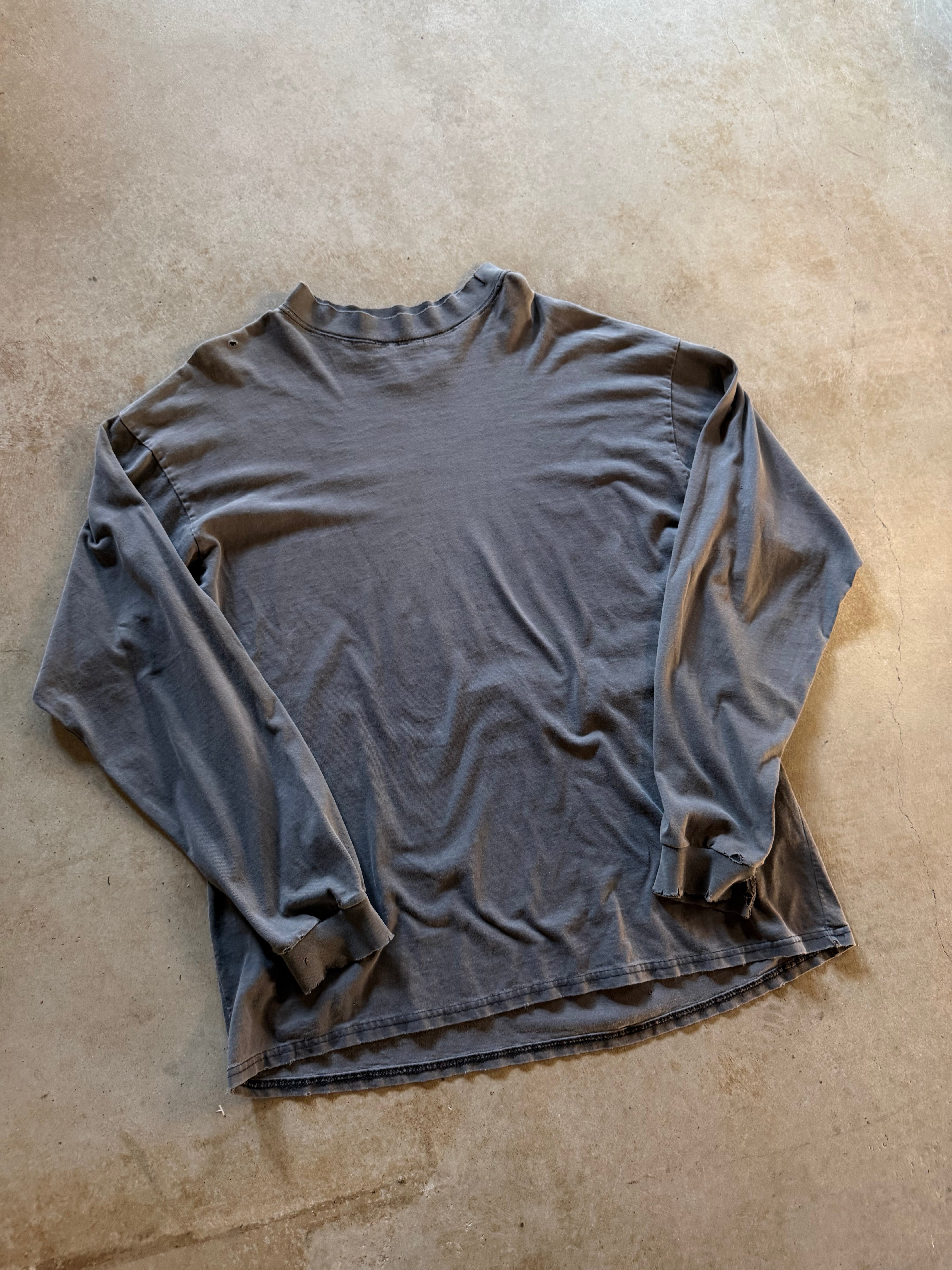 VTG Thrashed Sports Belle LS Tee Sz XL