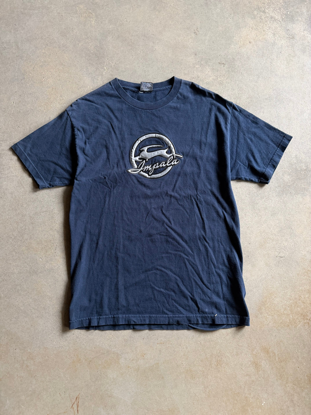 Y2K Impala Rollin Hard Street Proud Tee Sz L