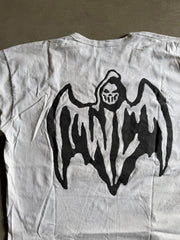 Warren Lotas Big Logo Cream Tee Sz 2XL