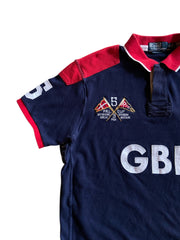 Y2K Polo Ralph Lauren Great Britain Cup Polo Sz XL