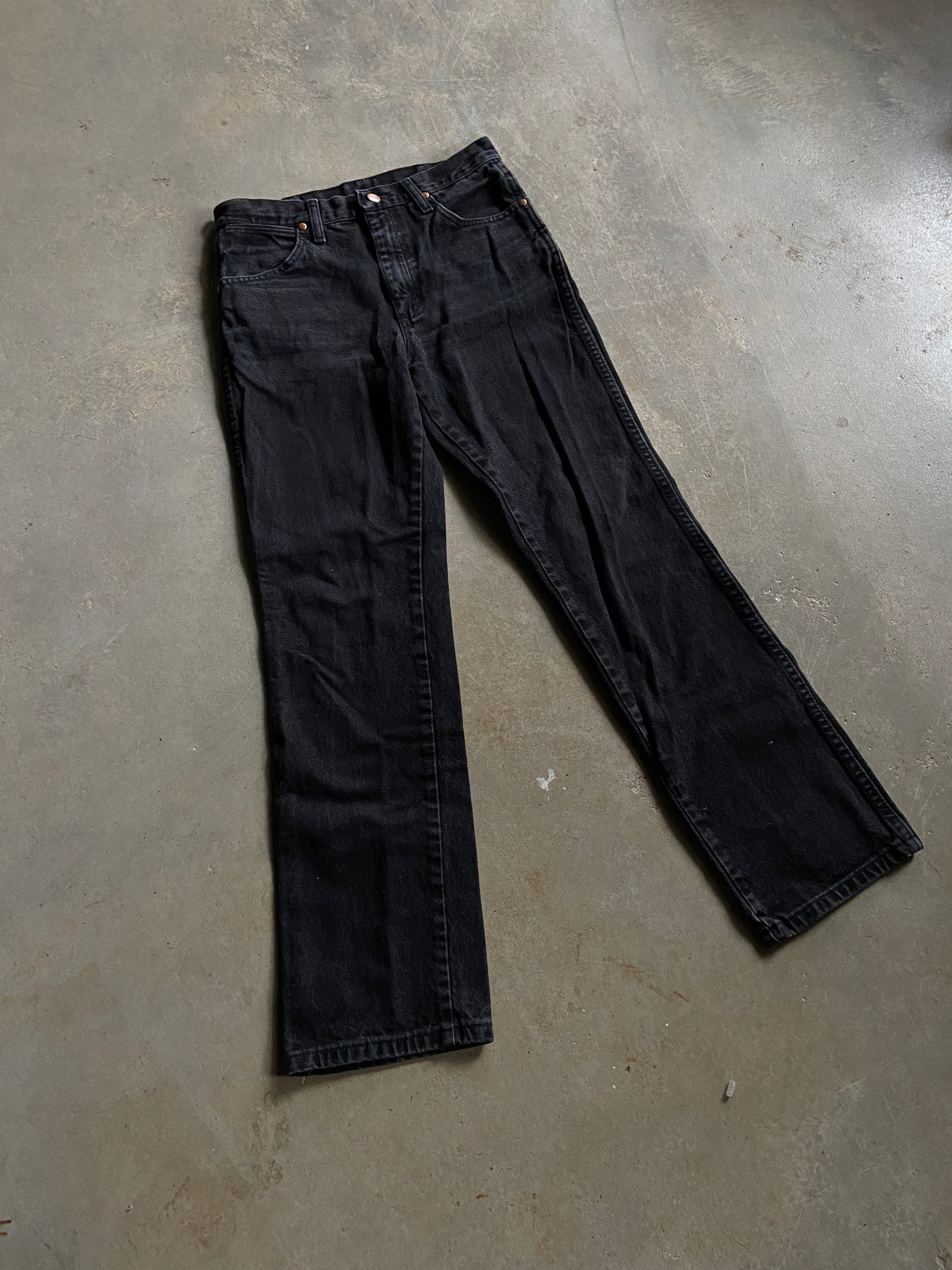 Wrangler Black A103 Jeans Sz 29x30