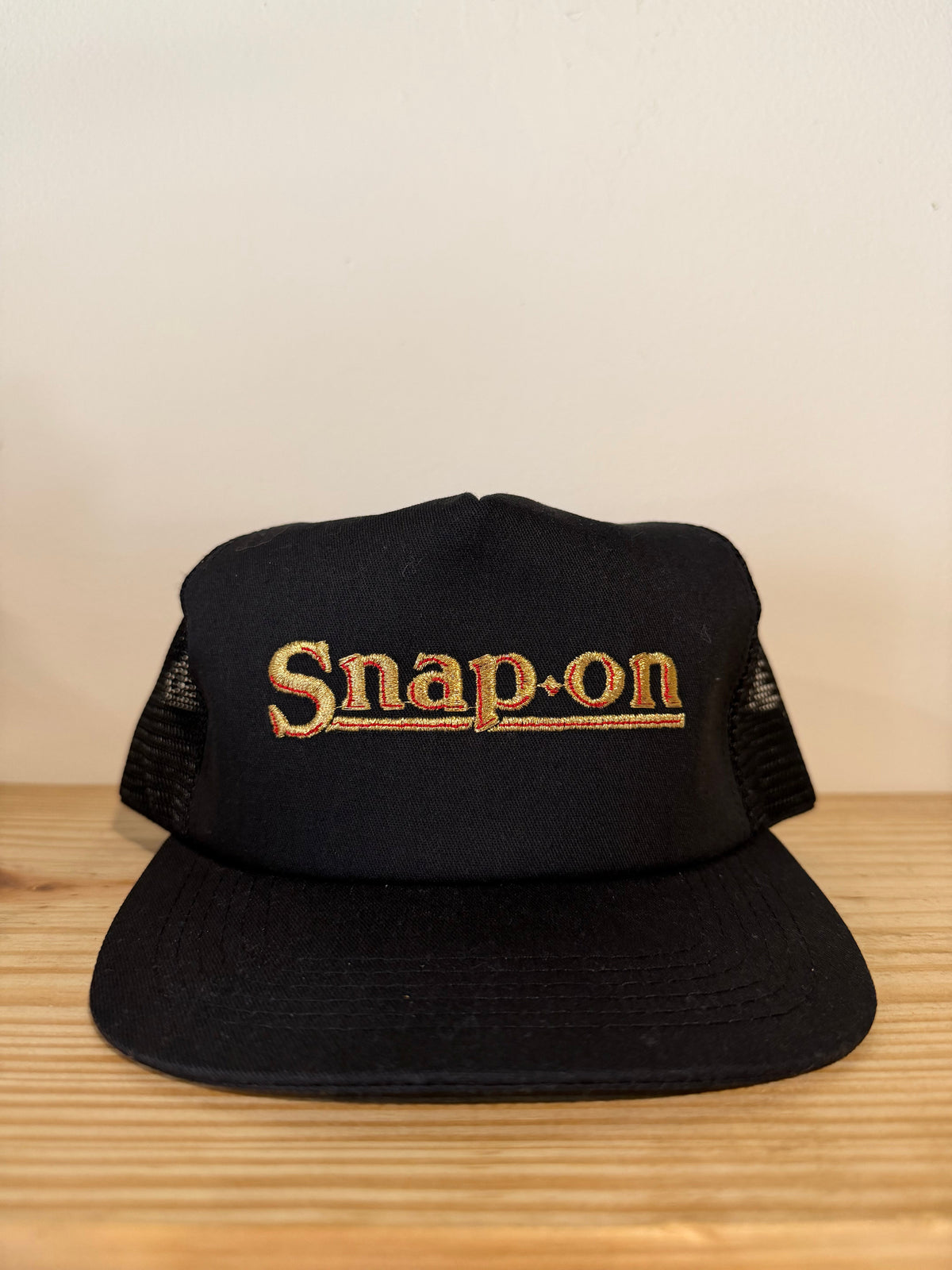 VTG Snap On Gold/Red Hat