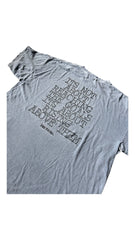 VTG Thrashed No Fear Blue Tee Sz XL