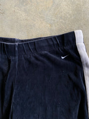 Y2K Nike Velour Navy Blue Pants Sz Women's L